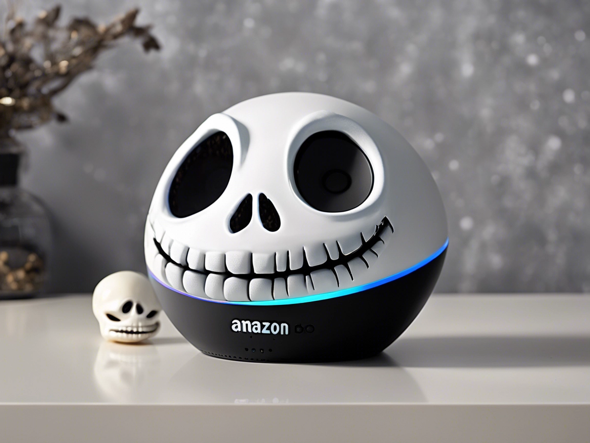 All-New Limited Edition, Disney Tim Burton’s The Nightmare Before Christmas Jack Skellington Shell for Amazon Echo Dot (4th & 5th Generations)